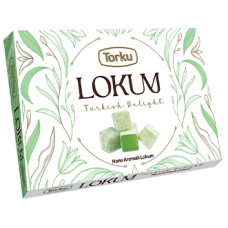 TURKISH DELIGHT WITH MINT/NANELI FLAVOUR 390G TORKU (TURKISH) 